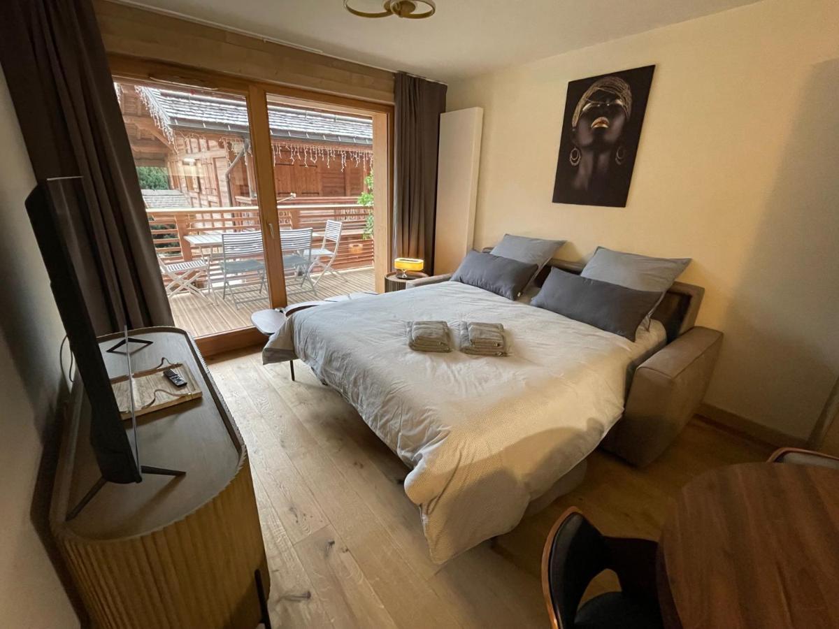 Gespere Le Stella Apartment Les Gets Exterior foto
